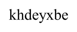 khdeyxbe