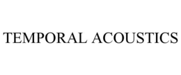 temporal acoustics