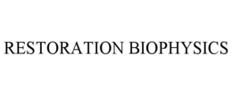 restoration biophysics