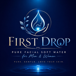 first drop pure facial soft water for men & women pure. gentle. love your skin.