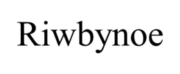 riwbynoe