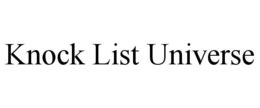 knock list universe