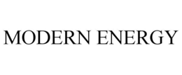 modern energy