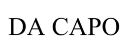 da capo