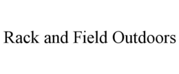 rack and field outdoors