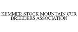 kemmer stock mountain cur breeders association