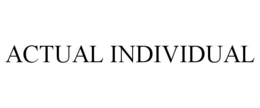 actual individual