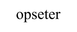 opseter
