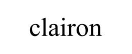 clairon