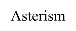asterism