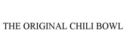 the original chili bowl