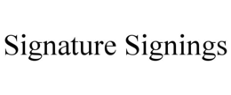 signature signings