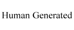human generated