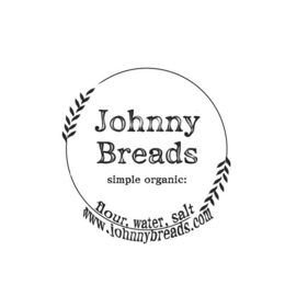 johnny breads simple organic: flour, water, salt www.johnnybreads.com