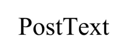posttext