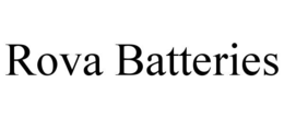 rova batteries