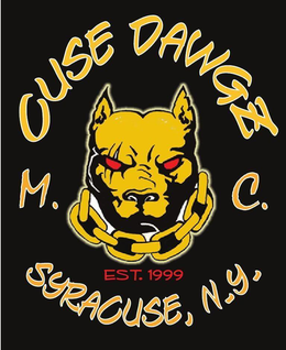 cuse dawgz m. c. est. 1999 syracuse, n.y.