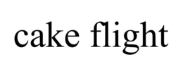 cake flight