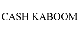 cash kaboom