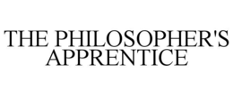 the philosopher's apprentice