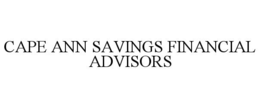 cape ann savings financial advisors