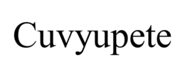 cuvyupete