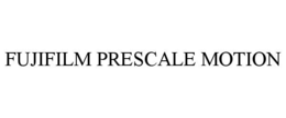 fujifilm prescale motion