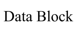data block