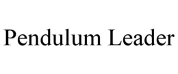 pendulum leader