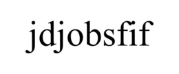 jdjobsfif