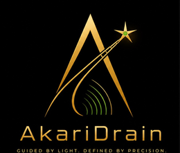 akaridrain guided by light. defined by precision.