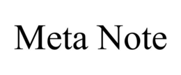 meta note
