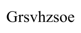 grsvhzsoe