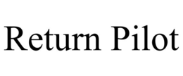 return pilot