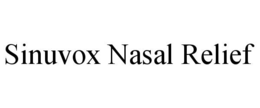 sinuvox nasal relief