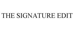 the signature edit