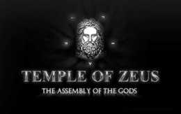 temple of zeus the assembly of the gods