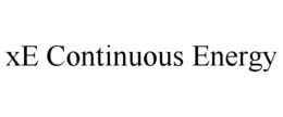 xe continuous energy