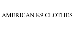 american k9 clothes