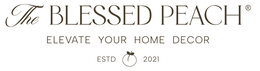 the blessed peach elevate your home decor estd 2021