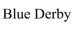 blue derby