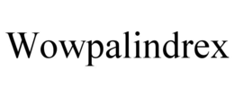 wowpalindrex