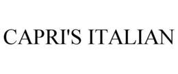 capri's italian