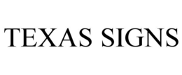 texas signs