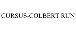 cursus-colbert run