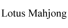 lotus mahjong
