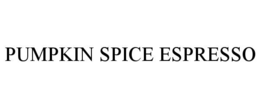 pumpkin spice espresso