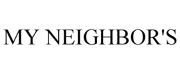 my neighbor's