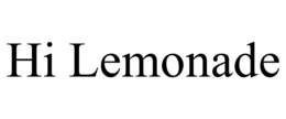 hi lemonade