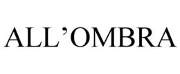 all’ombra